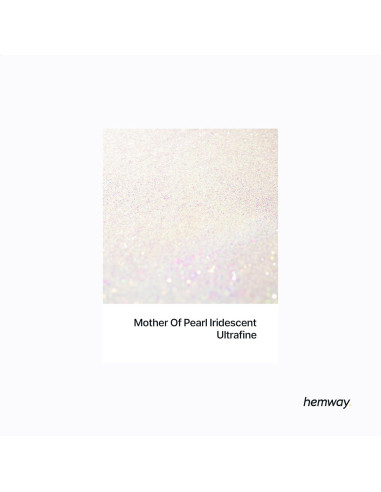 Glitter Biodegradable Hemway 100g Madreperla Iridiscente