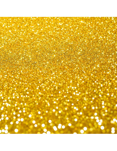 Glitter Ultra Brillante Hemway Oro 100g - Grado Cosmético