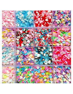 Rodajas de Arcilla Polimérica EHOPE 220G 28 Estilos para Manualidades 2