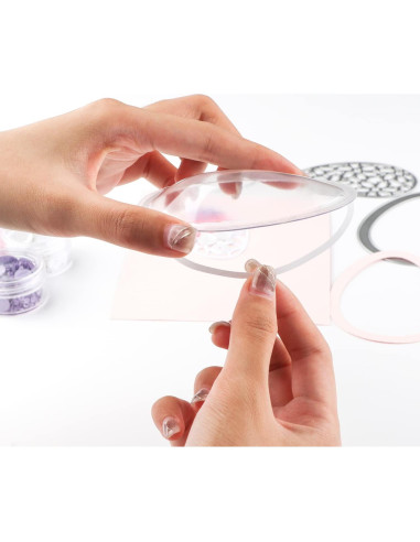 20 Piezas Cubiertas Shaker Corazón BAOFALI 6.35x5.72 cm