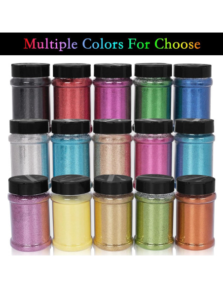 Glitter Amarillo Extra Fino PIXGLITTER 150g para Manualidades