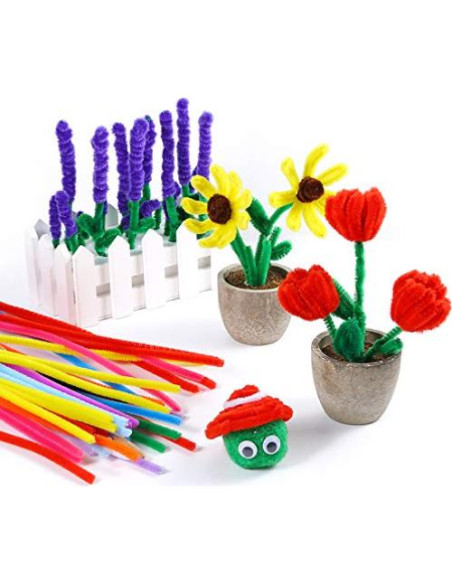 Caydo Limpiapipas 324 Piezas 27 Colores 6mm x 30cm Caydo Limpiapipas 324 Piezas 27 Colores 6mm x 30cm