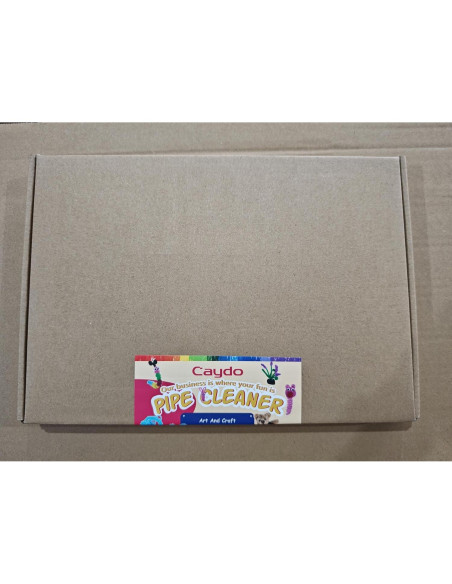 Caydo Limpiapipas 324 Piezas 27 Colores 6mm x 30cm Caydo Limpiapipas 324 Piezas 27 Colores 6mm x 30cm