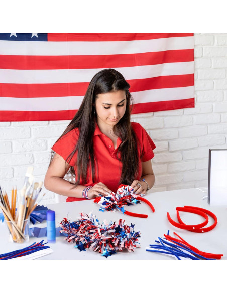 Kits de Manualidades Patrióticas Vicenpal - 500 Piezas 4 de Julio Kits de Manualidades Patrióticas Vicenpal - 500 Piezas 4 de Julio