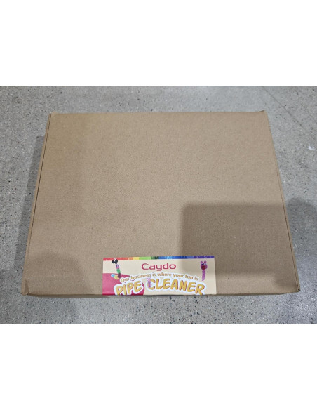 Limpiapipas Caydo 1000 Piezas 20 Colores Chenille 6mm