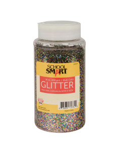 Brillo de Manualidades School Smart 0.45 kg Multicolor