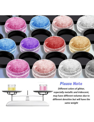 Brillo Comestible COLAYERIST 8 Colores 3g para Bebidas y Postres