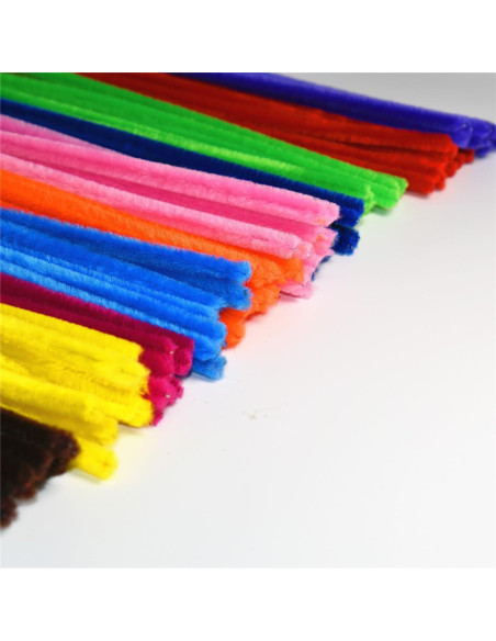 Limpiapipas de Chenille Multicolor 200 Piezas 30.48 cm FavorXTM
