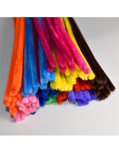 Limpiapipas de Chenille Multicolor 200 Piezas 30.48 cm FavorXTM