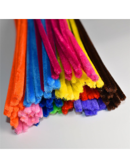 Limpiapipas de Chenille Multicolor 200 Piezas 30.48 cm FavorXTM