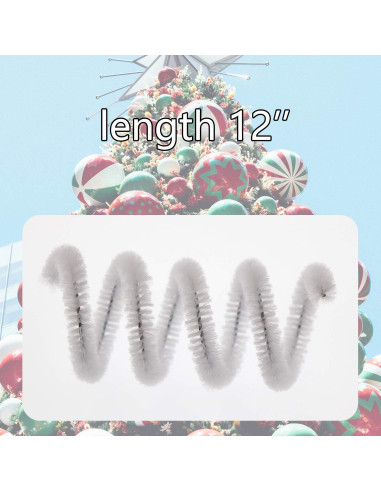 400 Limpiapipas Chenille Blancos Waycreat 6mm x 30cm Manualidades