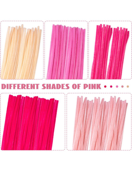 Juego de 75 Limpiadores de Tubos STSTR para Manualidades 30 cm