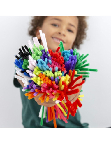 200 Palitos Fuzzy Neón Horizon Group USA 30.48 cm para Manualidades