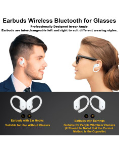 Auriculares Inalámbricos Bluetooth ANON BX28-GX IPX7 90h 2