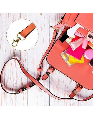 Ganchos Giratorios de Lanyard Hotop 35 Piezas Metal Bronce