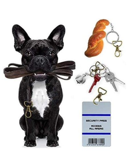 Ganchos Giratorios de Lanyard Hotop 35 Piezas Metal Bronce