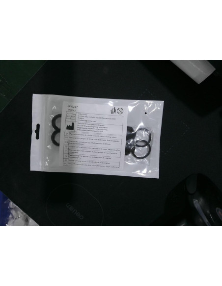 Llavero Paracord Militar Mabor 2 Pcs Negro Alta Resistencia Llavero Paracord Militar Mabor 2 Pcs Negro Alta Resistencia