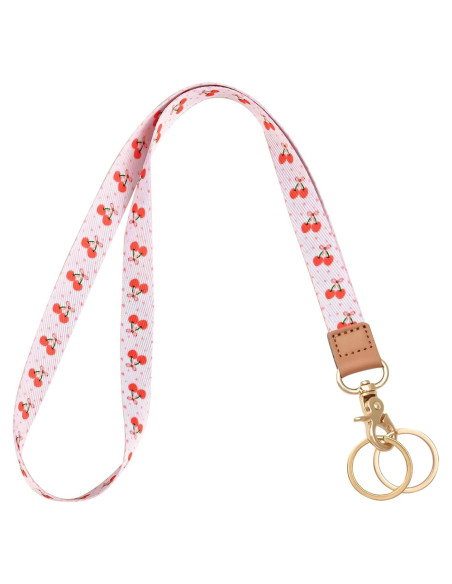 Cinta para Insignias Knagsfa Cereza Rosa 45.72cm con Gancho