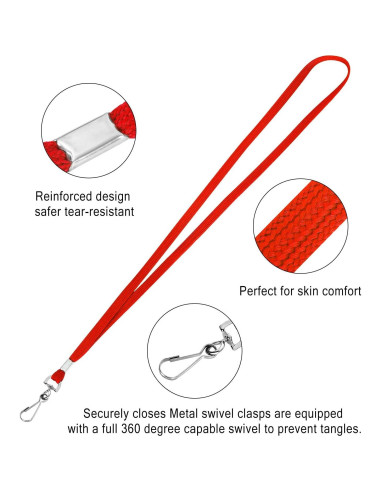 Cintas para Identificación Antspirit 100 Unidades Rojo