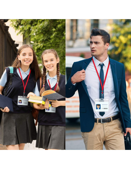 Cintas para Identificación Antspirit 100 Unidades Rojo