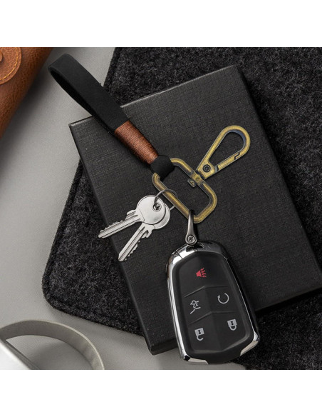 12 Ganchos Giratorios Oubaka 2.5cm Bronce Antiguo para Manualidades