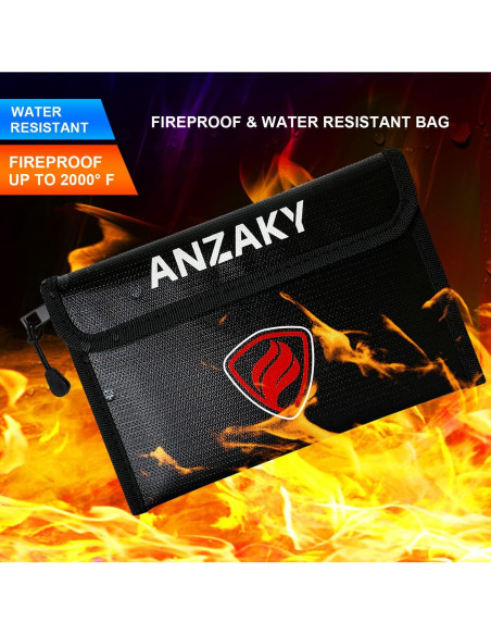 Caja Falsa Diccionario ANZAKY con Cerradura y Bolsa a Prueba de Fuego Caja Falsa Diccionario ANZAKY con Cerradura y Bolsa a Prueba de Fuego