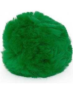 Pom Poms Grandes Verde Kelly 6.35 cm 15 Piezas Art Cove 2