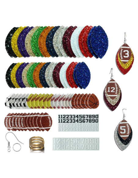 Kit de Hacer Pendientes de Deporte DIY GraLeS 183 Piezas