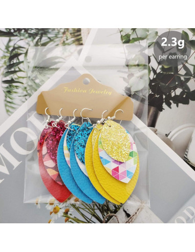 Kit de Fabricación de Pendientes AOUXSEEM 321 Piezas Pastel