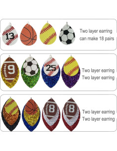 Kit de Hacer Pendientes de Deporte DIY GraLeS 183 Piezas 2