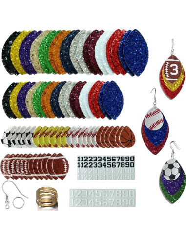Kit de Hacer Pendientes de Deporte DIY GraLeS 183 Piezas