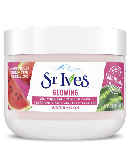 Hidratante Facial Sin Aceite St. Ives 51 g - Jugo de Sandía Hidratante Facial Sin Aceite St. Ives 51 g - Jugo de Sandía
