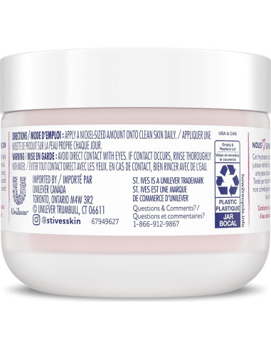 Hidratante Facial Sin Aceite St. Ives 51 g - Jugo de Sandía