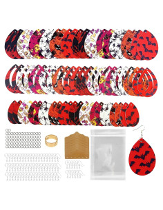 Kit de Fabricación de Pendientes AOUXSEEM 241 Piezas Halloween
