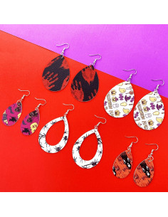 Kit de Fabricación de Pendientes AOUXSEEM 241 Piezas Halloween 2