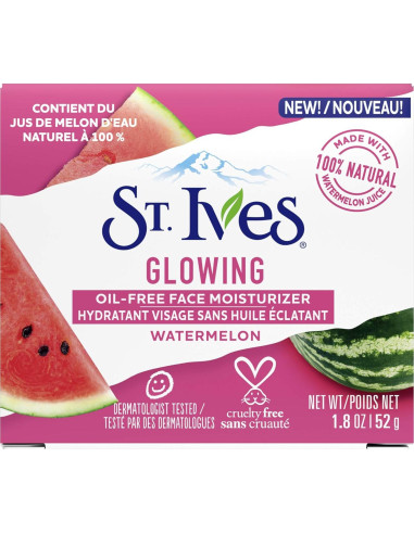 Hidratante Facial Sin Aceite St. Ives 51 g - Jugo de Sandía