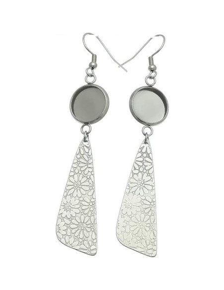 12 Piezas Pendientes DIY Acero Inoxidable 10mm con Borlas 12 Piezas Pendientes DIY Acero Inoxidable 10mm con Borlas