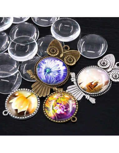 Kit de Bandejas Colgantes Swpeet 48Pcs para Joyería DIY