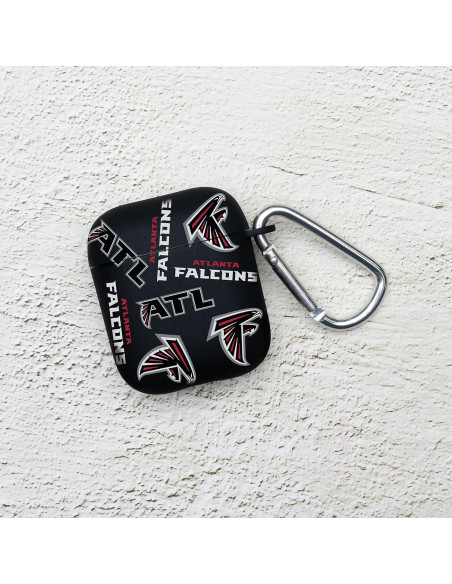 Funda Game Time Atlanta Falcons para AirPods Gen 1 y 2