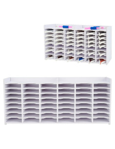 Soporte de Almacenamiento Krafetto para 48 Bandejas de Pintura