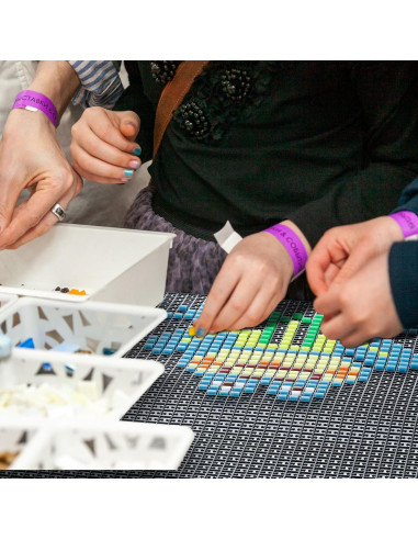 Tableros de Perlas Marsui 4 Pcs 32 cm para Manualidades DIY