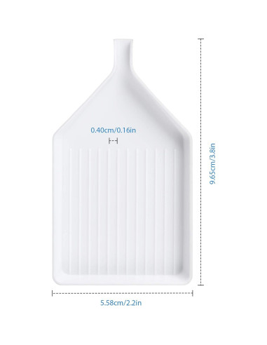 20 Bandejas de Clasificación de Perlas FEBSNOW 9.7x5.6 cm