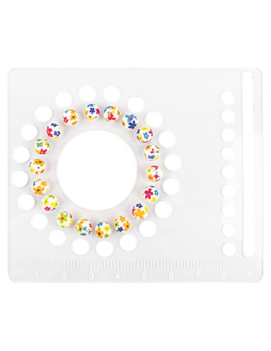 Tablero de Diseño de Perlas Framendino Acrílico 24.5x20.5cm