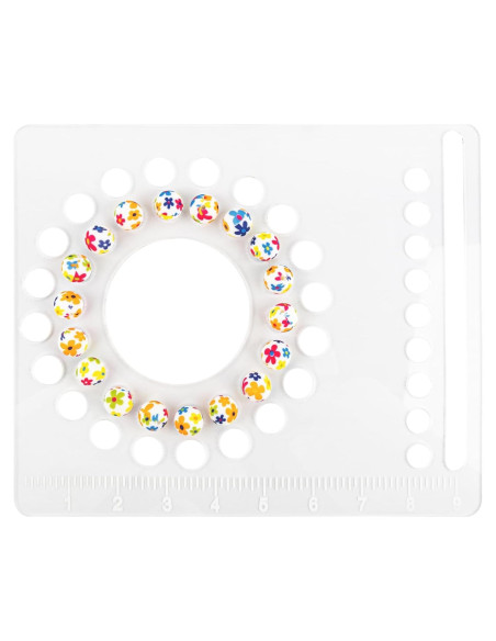 Tablero de Diseño de Perlas Framendino Acrílico 24.5x20.5cm