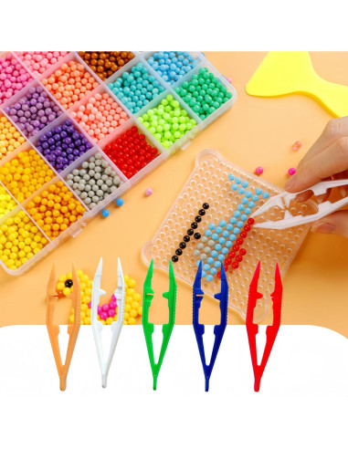 Set de 40 Piezas Tableros de Perlas Fuse WHZAZGW 5 mm