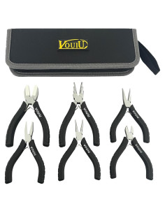 Juego de Alicates de Joyería VOUIU 6 Piezas Acero Carbono