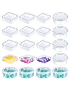 20 Contenedores de Almacenamiento Taiyin para Fichas de Juegos