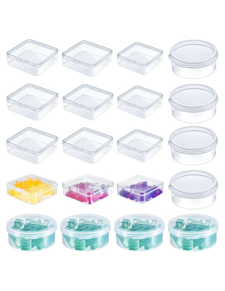 20 Contenedores de Almacenamiento Taiyin para Fichas de Juegos