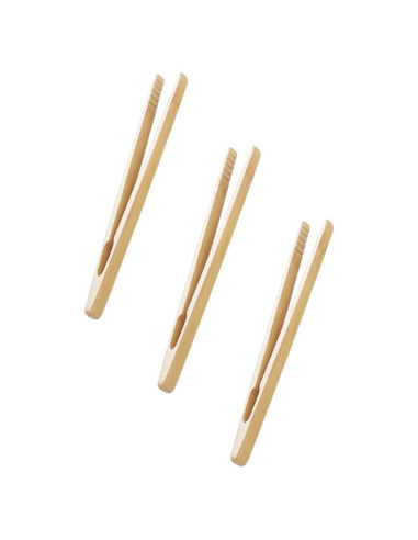 Juego de Clips de Cuenta de Perlas de Madera NUOBESTY 3PCS