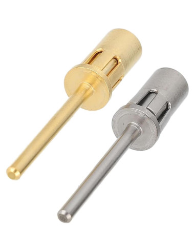 2 Piezas Bit de Mandril para Uñas Bestgle 2.35mm Acero